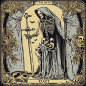 Carta tarot de la muerte en los arcanos mayores 